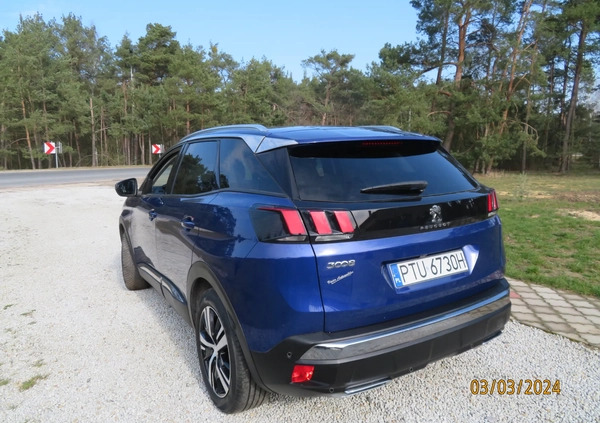 Peugeot 3008 cena 80000 przebieg: 115700, rok produkcji 2019 z Turek małe 172